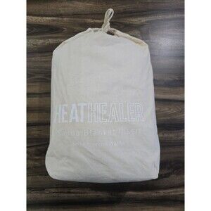 Heat Healer Sauna Blanket Insert 100% Cotton Waffle White